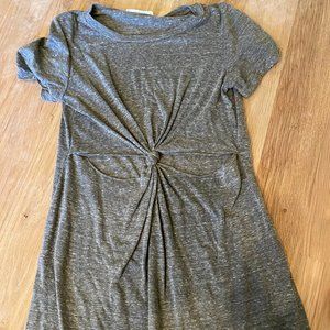 Grey cutout sun dress